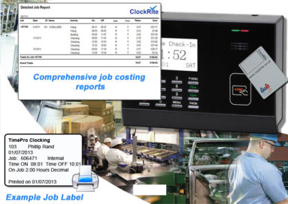 ClockRite Entry Level Job Clocking System